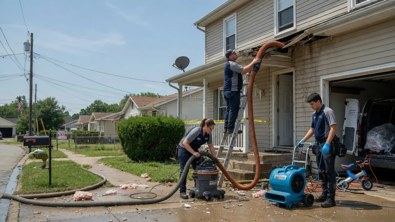 Water Damage Restoration in Modoc, IL near me